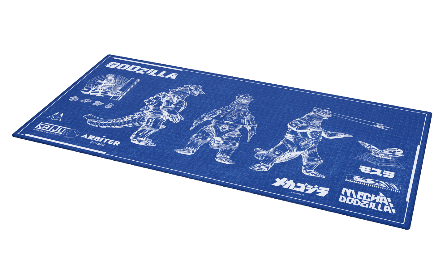 Arbiter Studio x Godzilla 限量款布面滑鼠墊 XXL