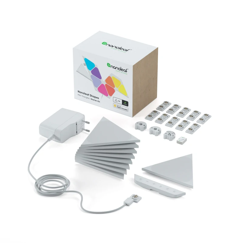 Nanoleaf Shapes 綠諾 智能奇光板 入門套件【迷你三角形】
