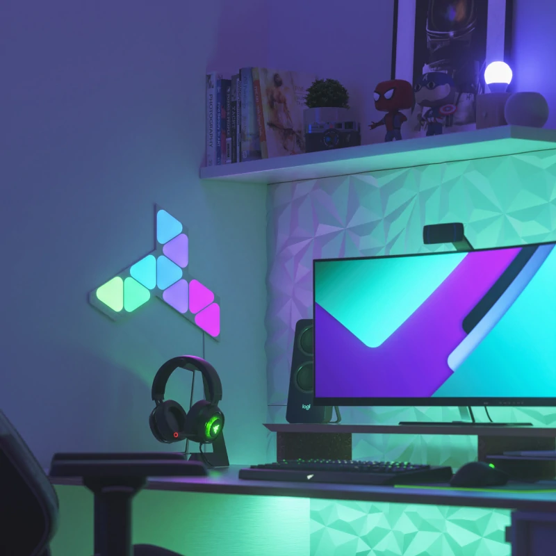 Nanoleaf Shapes 綠諾 智能奇光板 入門套件【迷你三角形】