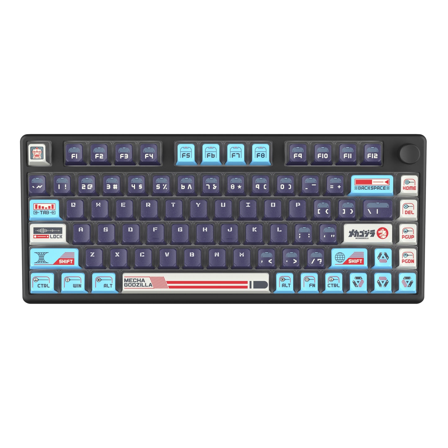 Arbiter Studio 機械哥吉拉 聯名款 Polar 65+ 磁軸機械式鍵盤 【賽博款】