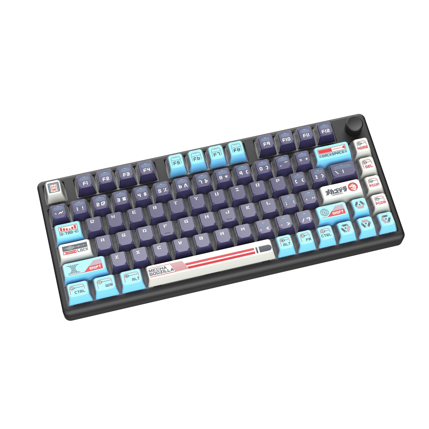 Arbiter Studio 機械哥吉拉 聯名款 Polar 65+ 磁軸機械式鍵盤 【賽博款】