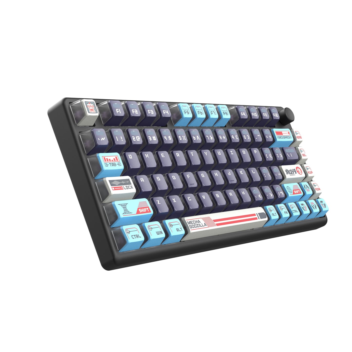 Arbiter Studio 機械哥吉拉 聯名款 Polar 65+ 磁軸機械式鍵盤 【賽博款】