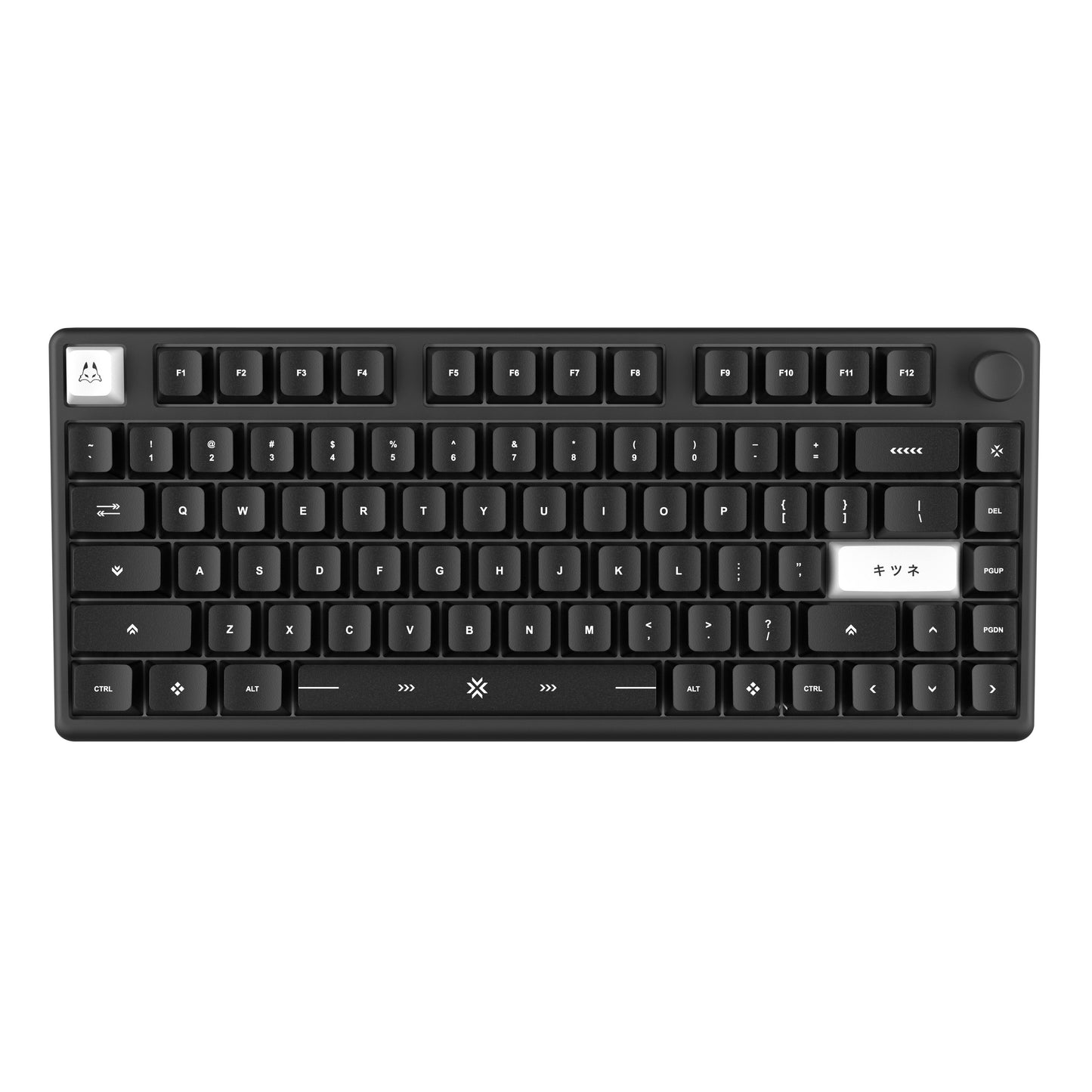 Arbiter Studio TENKO Polar 75+ 磁軸電競鍵盤【KITSUNE BLACK 雪狐黑】