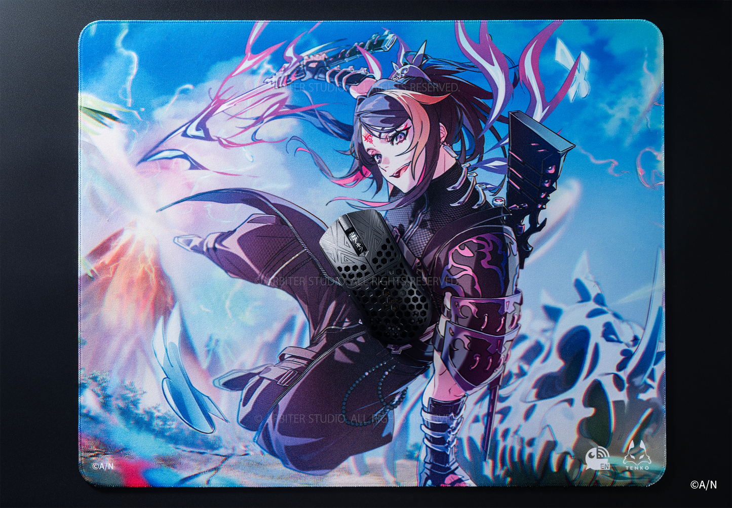 Arbiter Studio x Nijisanji SHU & CLAUDE - 布面滑鼠墊 L (Shu Yamino)