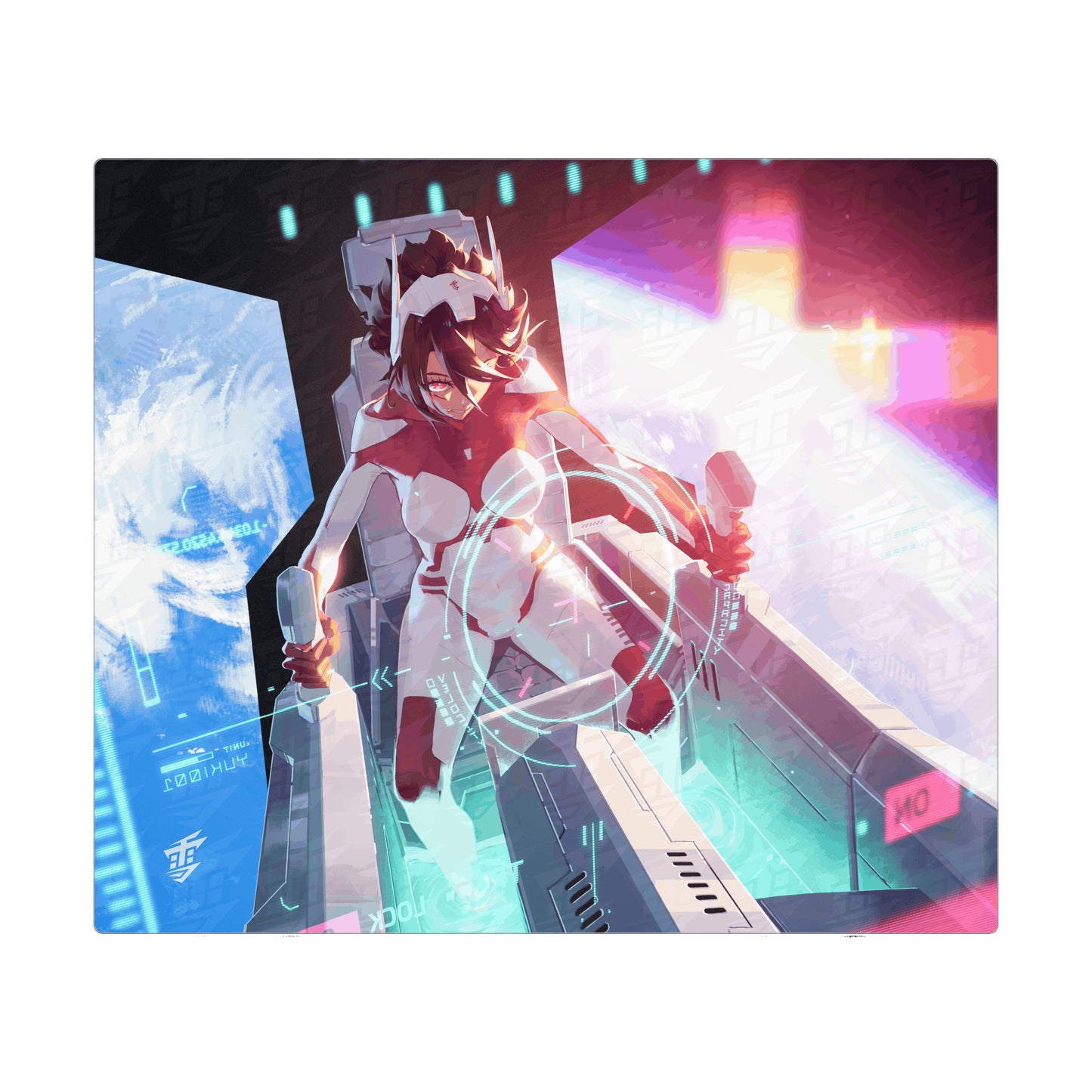 Yuki Aim Mecha 玻璃面滑鼠墊 【預購品】