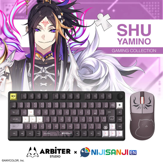 Arbiter Studio x NIJISANJI EN - Shu Yamino 聯名磁軸電競鍵盤 (日文 JIS 配置)