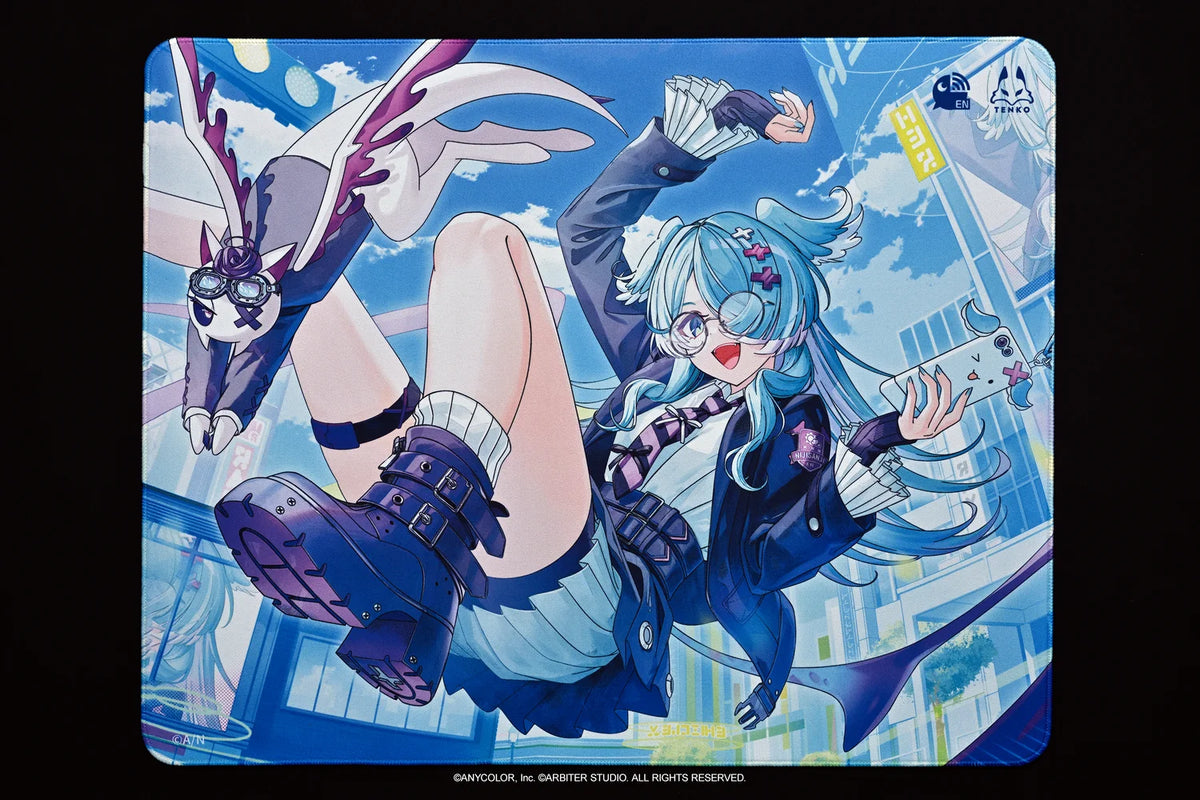 Arbiter Studio x NIJISANJI EN - Arbiter Studio × NIJISANJI EN – Elira Pendora 聯名電競周邊系列（日文 JIS 配置鍵盤、布質滑鼠墊及玻璃滑鼠墊）
