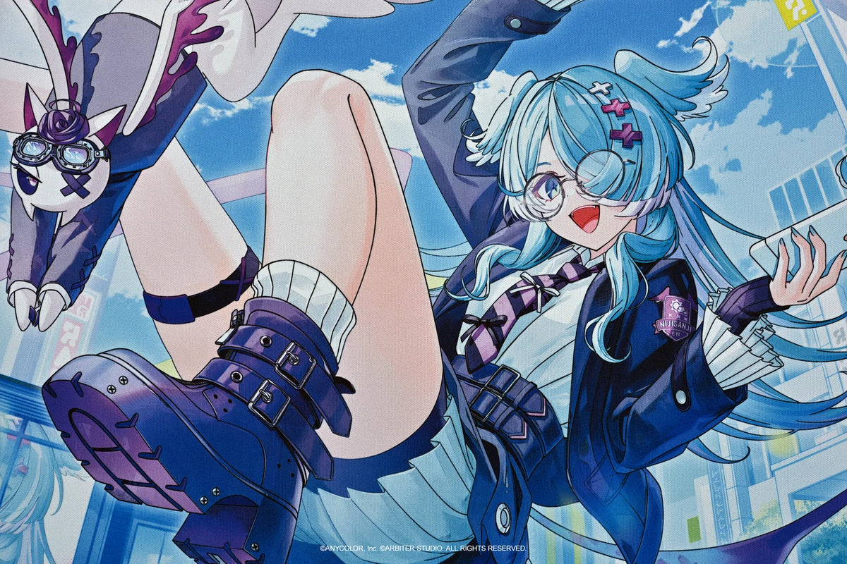 Arbiter Studio x NIJISANJI EN - Arbiter Studio × NIJISANJI EN – Elira Pendora 聯名電競周邊系列（日文 JIS 配置鍵盤、布質滑鼠墊及玻璃滑鼠墊）