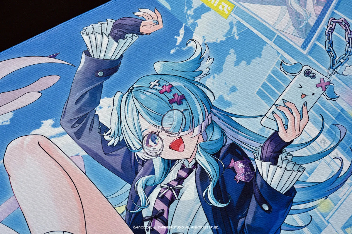 Arbiter Studio x NIJISANJI EN - Arbiter Studio × NIJISANJI EN – Elira Pendora 聯名電競周邊系列（日文 JIS 配置鍵盤、布質滑鼠墊及玻璃滑鼠墊）