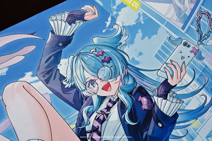Arbiter Studio x NIJISANJI EN - Arbiter Studio × NIJISANJI EN – Elira Pendora 聯名電競周邊系列（日文 JIS 配置鍵盤、布質滑鼠墊及玻璃滑鼠墊）