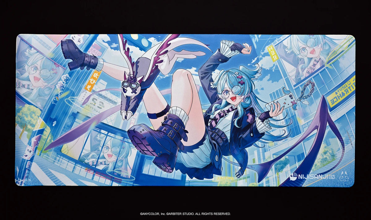 Arbiter Studio x NIJISANJI EN - Arbiter Studio × NIJISANJI EN – Elira Pendora 聯名電競周邊系列（日文 JIS 配置鍵盤、布質滑鼠墊及玻璃滑鼠墊）