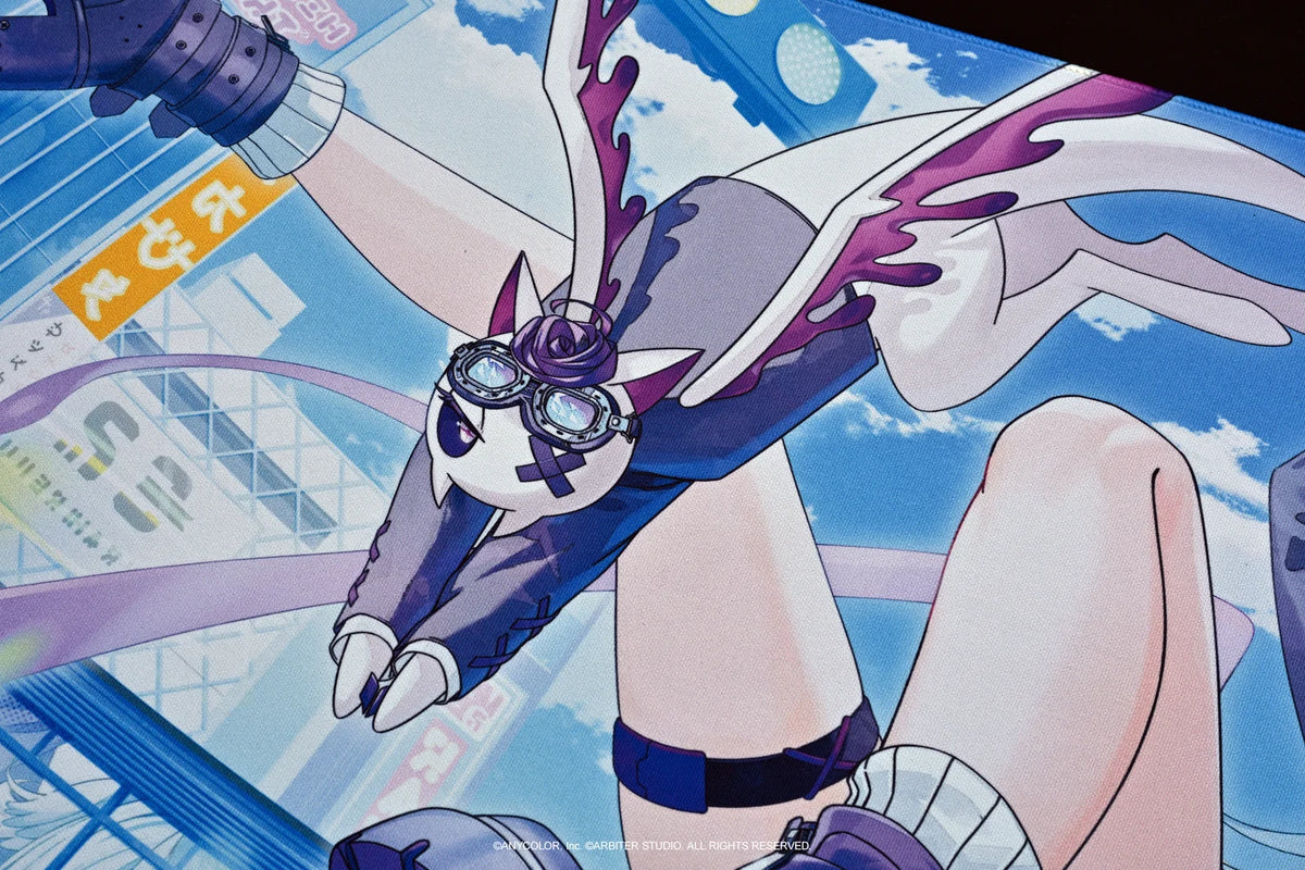Arbiter Studio x NIJISANJI EN - Arbiter Studio × NIJISANJI EN – Elira Pendora 聯名電競周邊系列（日文 JIS 配置鍵盤、布質滑鼠墊及玻璃滑鼠墊）