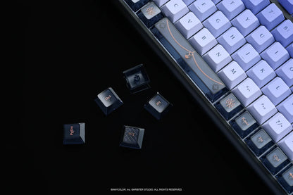 Arbiter Studio x NIJISANJI EN - Arbiter Studio × NIJISANJI EN – Meloco Kyoran 聯名電競周邊系列（日文 JIS 配置鍵盤、布質滑鼠墊及玻璃滑鼠墊）