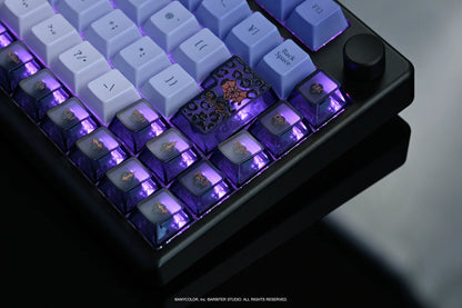 Arbiter Studio x NIJISANJI EN - Arbiter Studio × NIJISANJI EN – Meloco Kyoran 聯名電競周邊系列（日文 JIS 配置鍵盤、布質滑鼠墊及玻璃滑鼠墊）