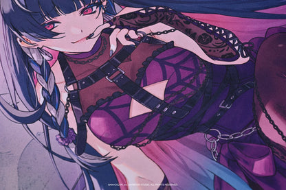 Arbiter Studio x NIJISANJI EN - Arbiter Studio × NIJISANJI EN – Meloco Kyoran 聯名電競周邊系列（日文 JIS 配置鍵盤、布質滑鼠墊及玻璃滑鼠墊）