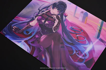 Arbiter Studio x NIJISANJI EN - Arbiter Studio × NIJISANJI EN – Meloco Kyoran 聯名電競周邊系列（日文 JIS 配置鍵盤、布質滑鼠墊及玻璃滑鼠墊）