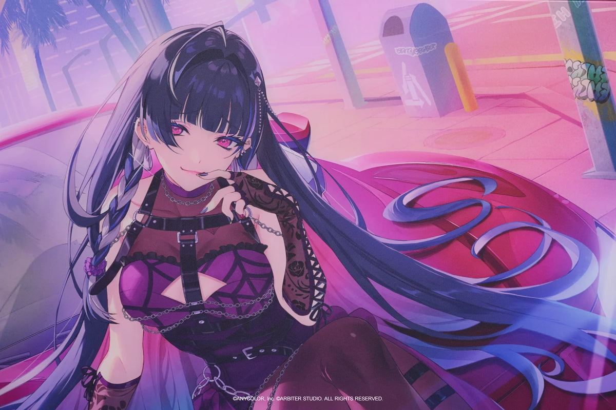 Arbiter Studio x NIJISANJI EN - Arbiter Studio × NIJISANJI EN – Meloco Kyoran 聯名電競周邊系列（日文 JIS 配置鍵盤、布質滑鼠墊及玻璃滑鼠墊）