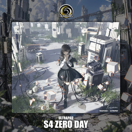 [預購品 11月底出貨] TalonGames 玻璃滑鼠墊 速度型 S4 ZERO DAY