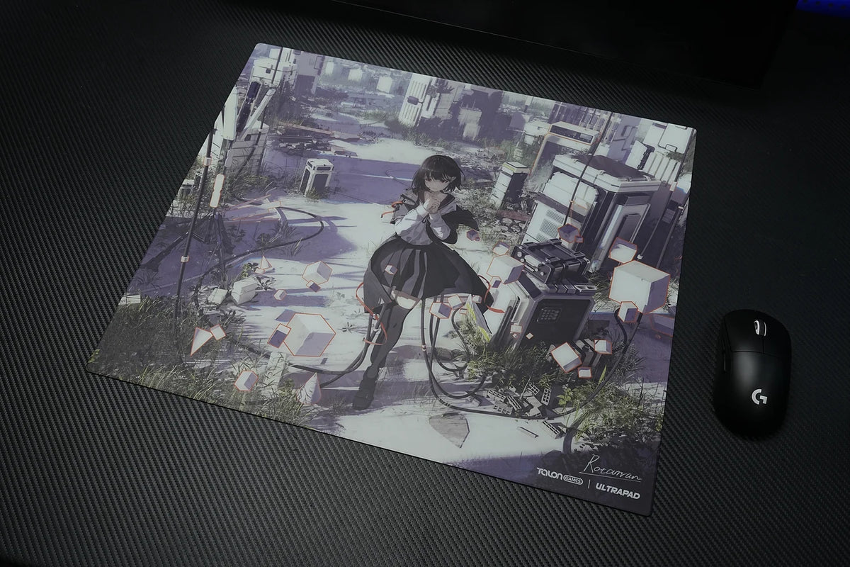 [預購品 11月底出貨] TalonGames 玻璃滑鼠墊 速度型 S4 ZERO DAY
