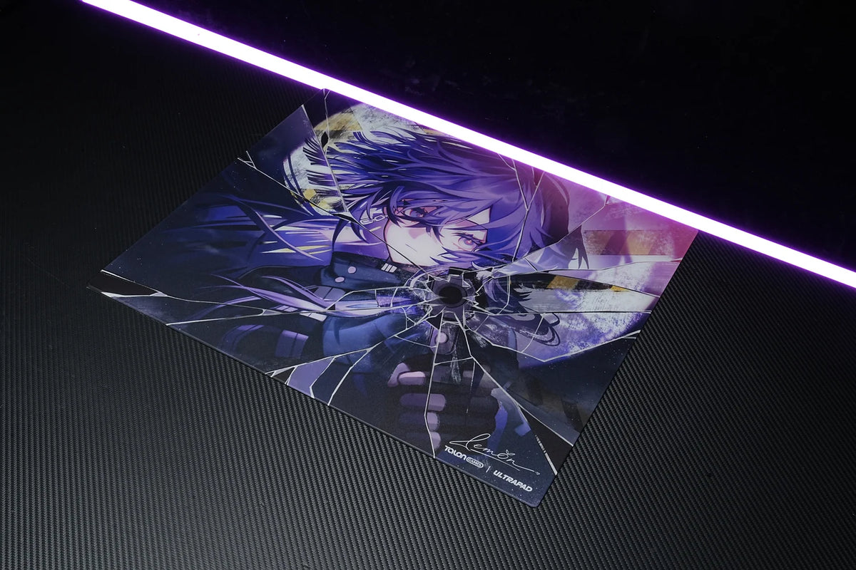 [預購品 11月底出貨] TalonGames 玻璃滑鼠墊 速度型 S3 MAYO