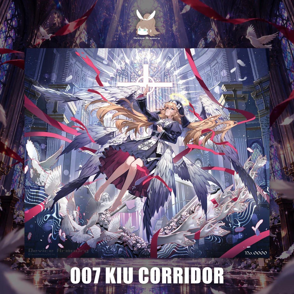 [預購 11月初出貨] Device Armoury 007 Kiu Corridor 極速玻璃滑鼠墊