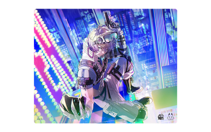 Arbiter Studio x Nijisanji SHU & CLAUDE - 玻璃面滑鼠墊 (Claude Clawmark)