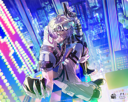 Arbiter Studio x Nijisanji SHU & CLAUDE - 布面滑鼠墊 L (Claude Clawmark)