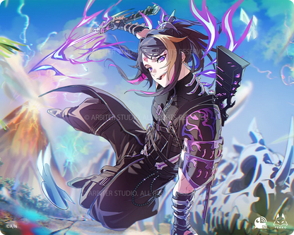 Arbiter Studio x Nijisanji SHU & CLAUDE - 布面滑鼠墊 L (Shu Yamino)