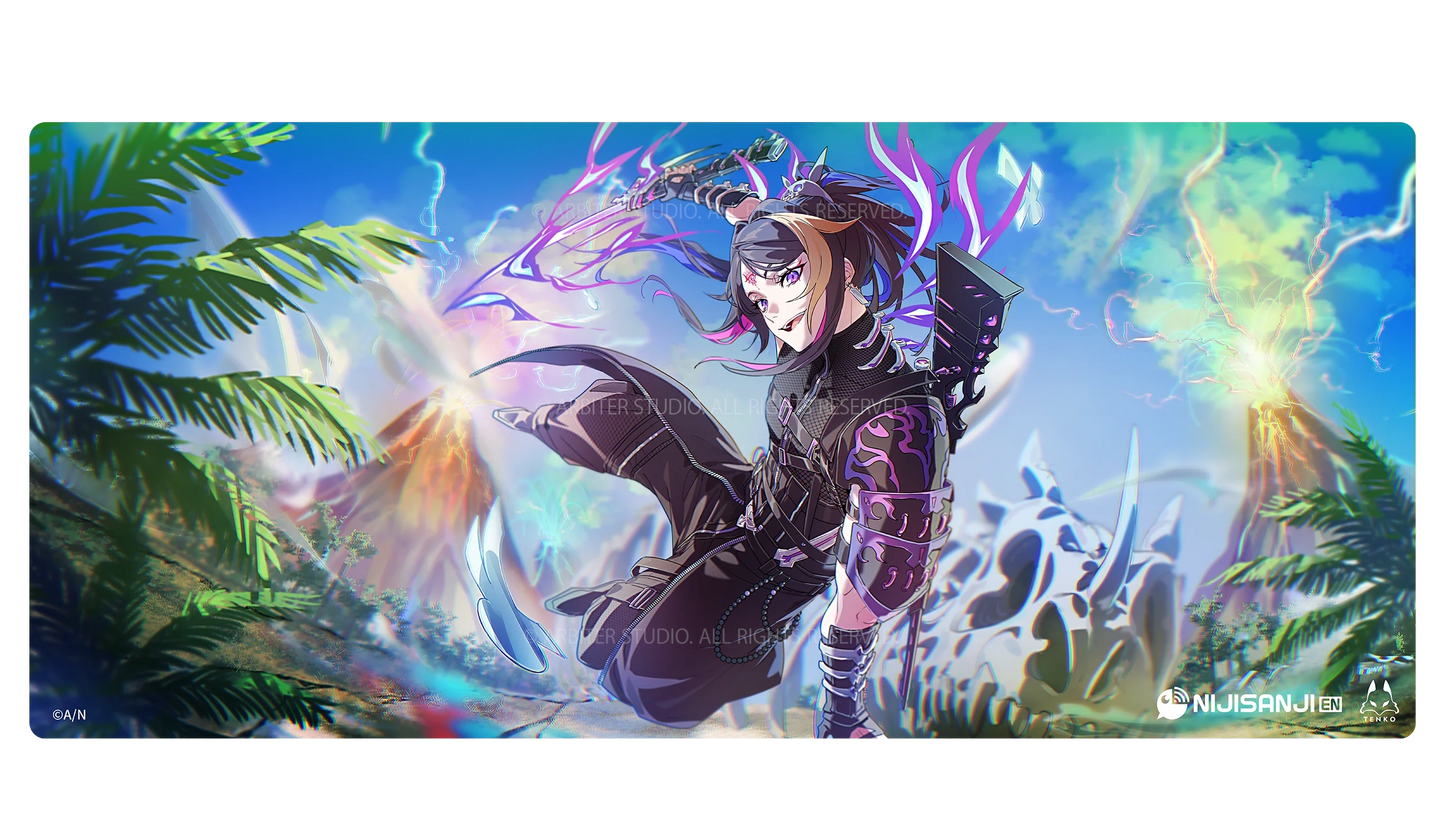 Arbiter Studio x Nijisanji SHU & CLAUDE - 布面滑鼠墊 XL (Shu Yamino)