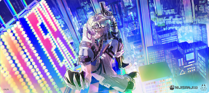 Arbiter Studio x Nijisanji SHU & CLAUDE - 布面滑鼠墊 XL (Claude Clawmark)