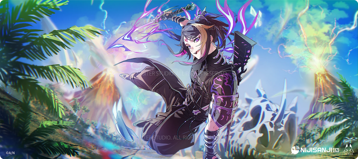 Arbiter Studio x Nijisanji SHU & CLAUDE - 布面滑鼠墊 XL (Shu Yamino)