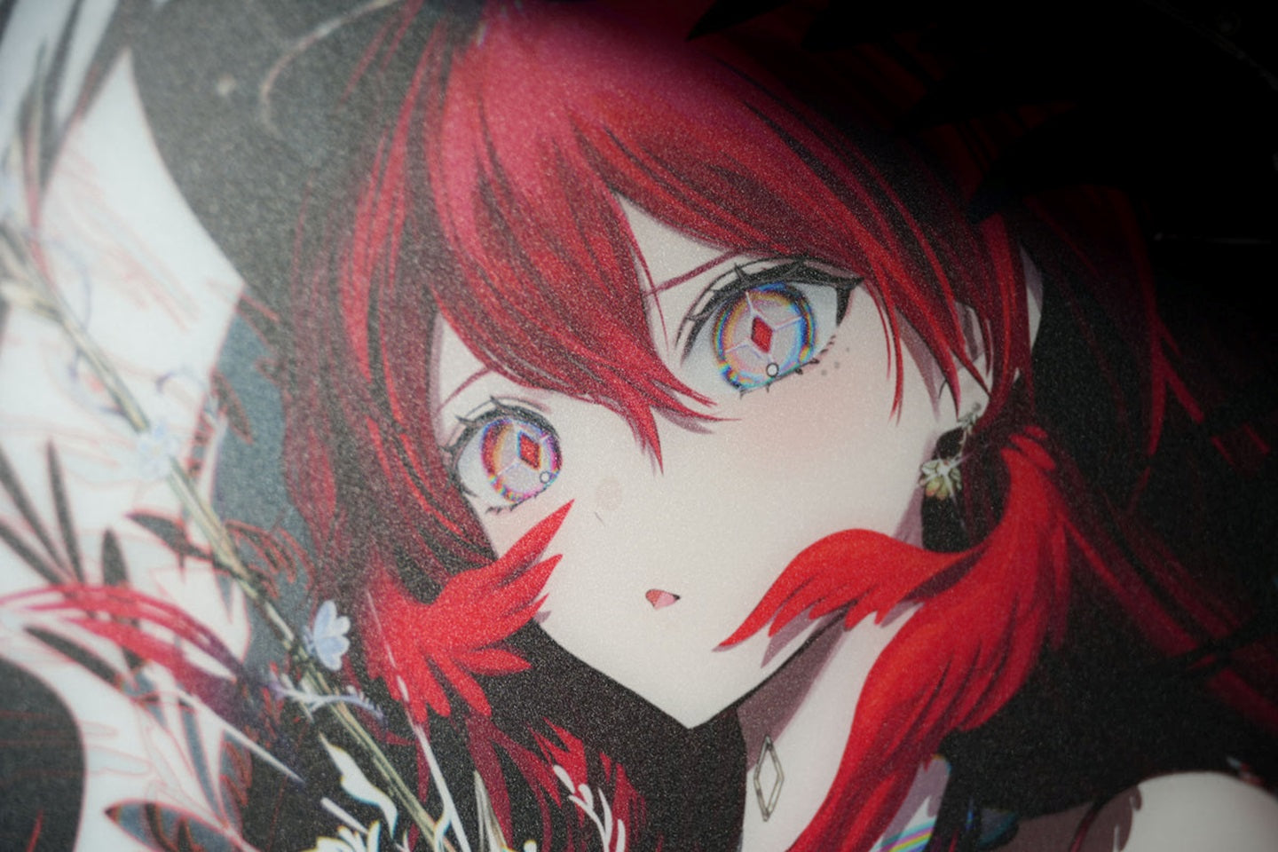 [預購品 9月底出貨] Hachiware 玻璃滑鼠墊 速度型 Elisa