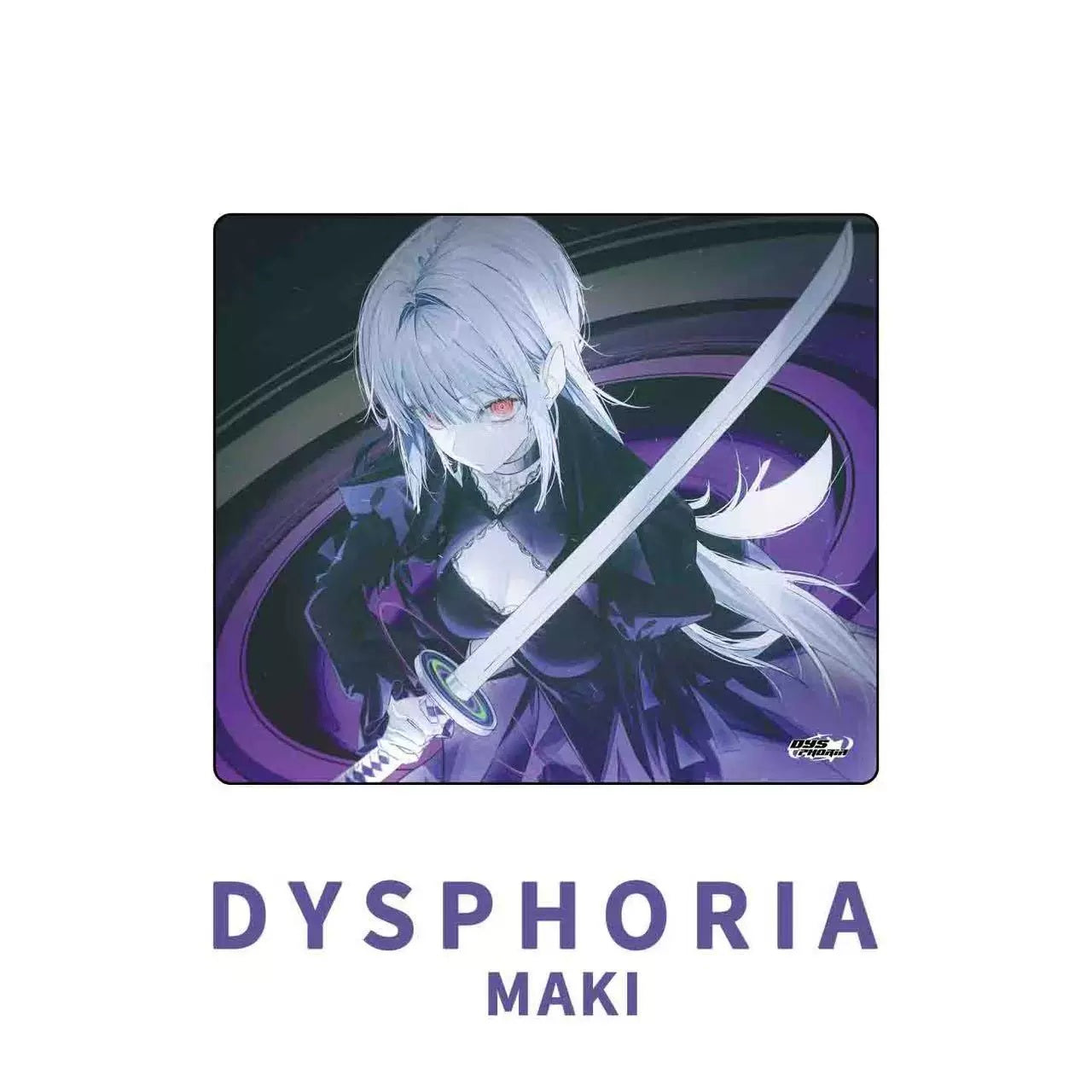 DYSPHORIA MAKI 玻璃滑鼠墊 [預購時間 5/1 - 5/8]