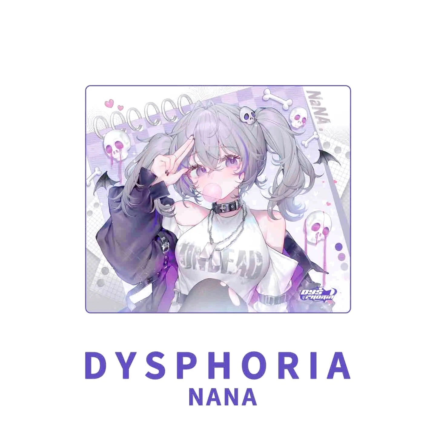 DYSPHORIA NANA 玻璃滑鼠墊 [預購時間 5/1 - 5/8]