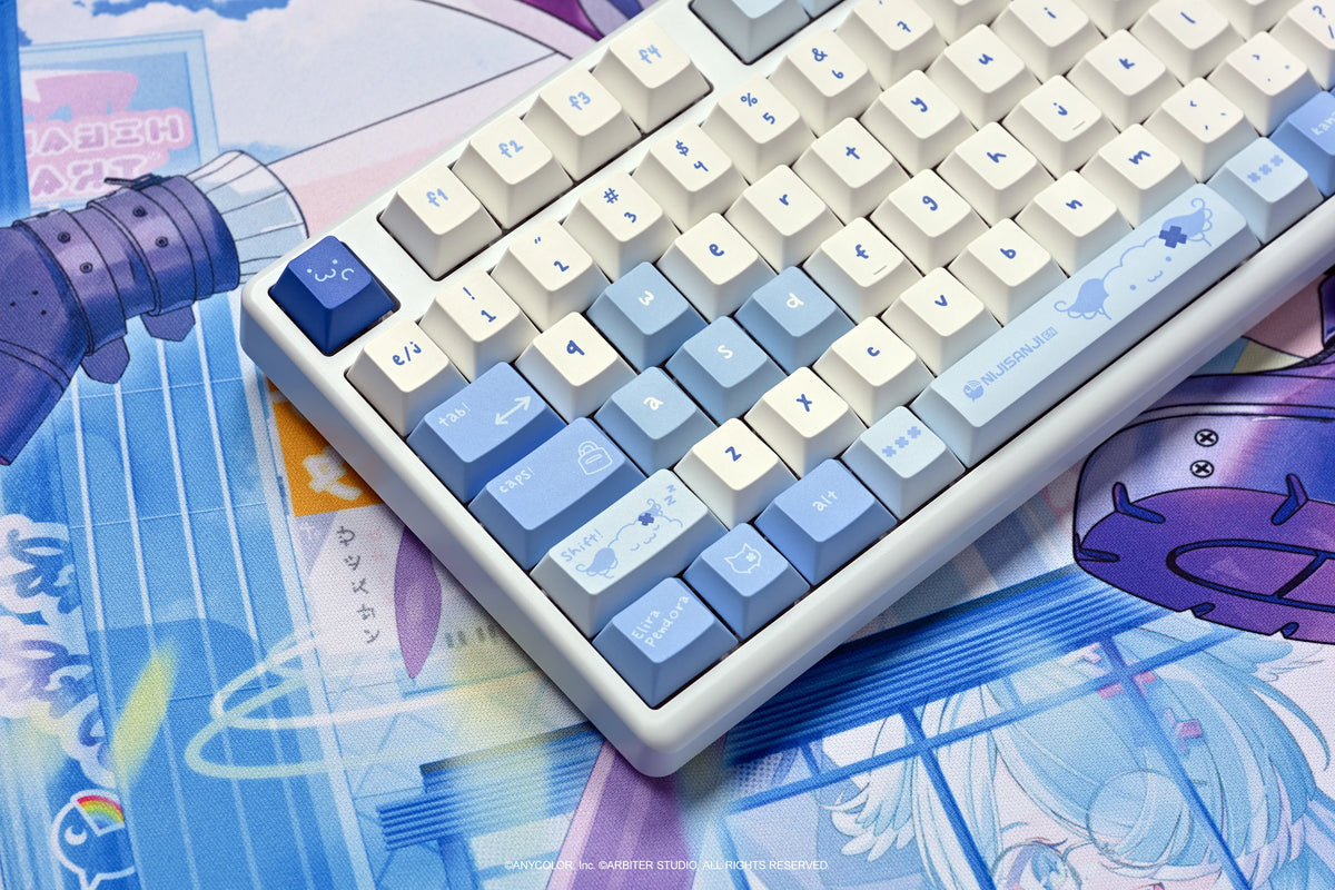 Arbiter Studio x NIJISANJI EN - Arbiter Studio × NIJISANJI EN – Elira Pendora 聯名電競周邊系列（日文 JIS 配置鍵盤、布質滑鼠墊及玻璃滑鼠墊）