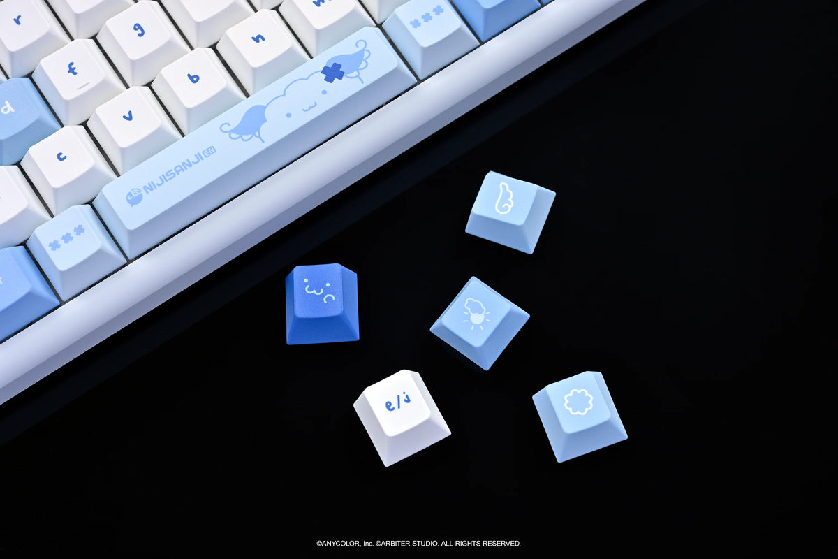 Arbiter Studio x NIJISANJI EN - Arbiter Studio × NIJISANJI EN – Elira Pendora 聯名電競周邊系列（日文 JIS 配置鍵盤、布質滑鼠墊及玻璃滑鼠墊）