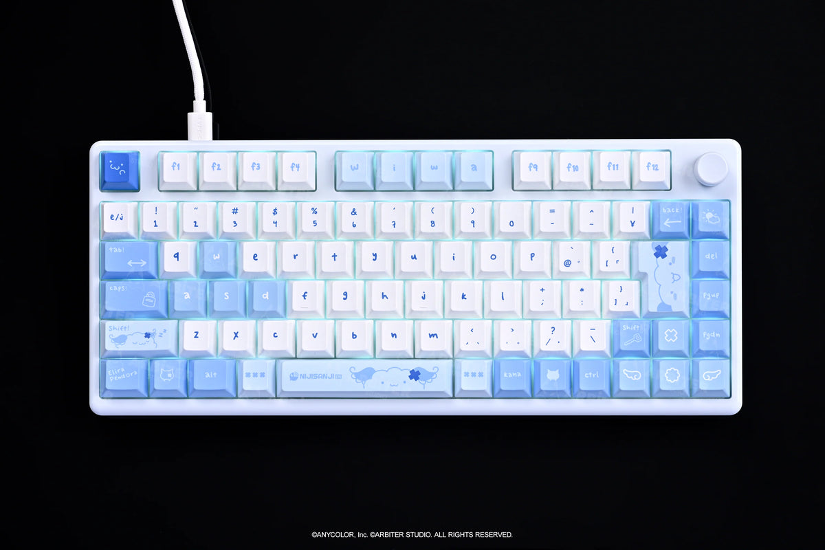 Arbiter Studio x NIJISANJI EN - Arbiter Studio × NIJISANJI EN – Elira Pendora 聯名電競周邊系列（日文 JIS 配置鍵盤、布質滑鼠墊及玻璃滑鼠墊）