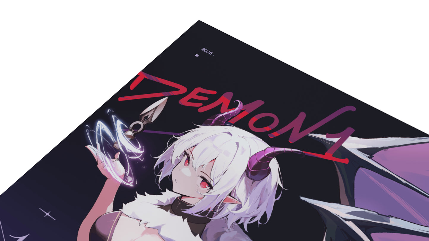 Yuki Aim x Demon1 限量滑鼠墊系列 - 玻璃面滑鼠墊