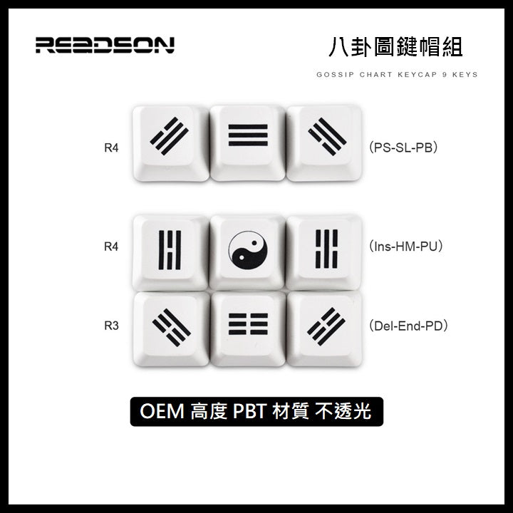 [YENSION] 熱昇華 PBT 機械鍵盤 鍵帽