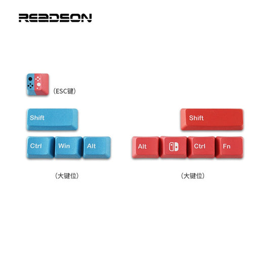 [YENSION] 熱昇華 PBT NS Switch 機械鍵盤 鍵帽