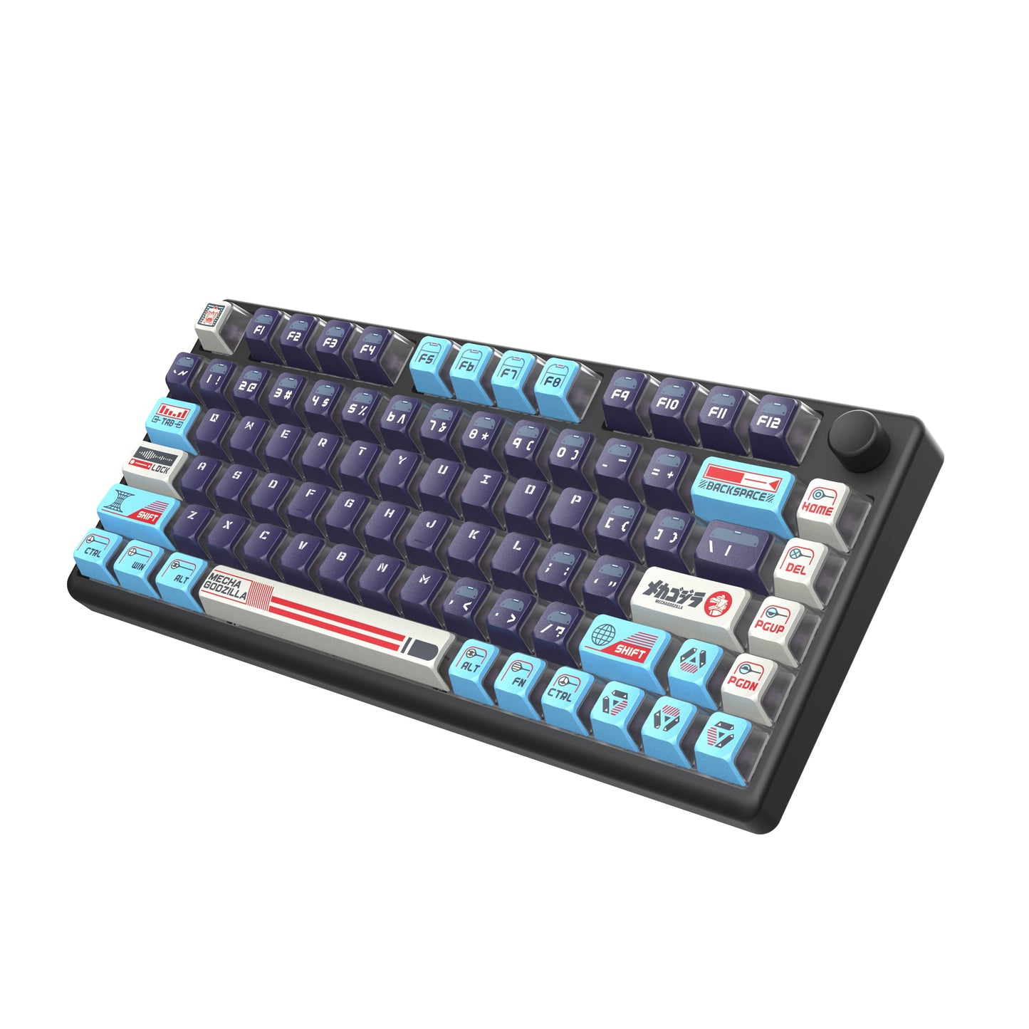Arbiter Studio 機械哥吉拉 聯名款 Polar 65+ 磁軸機械式鍵盤 【賽博款】