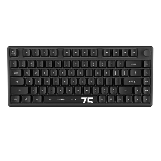 Arbiter Studio TENKO Polar 75+ 磁軸電競鍵盤【KITSUNE BLACK 雪狐黑】