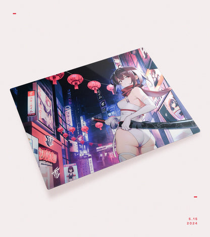 Yuki Aim 2024 狐狸 Katana / Kitsune 玻璃鼠墊