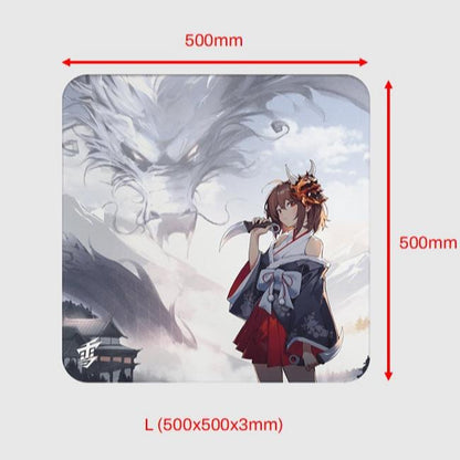 Yuki Aim 2024 限定款  L 布面滑鼠墊 Oni 2.0
