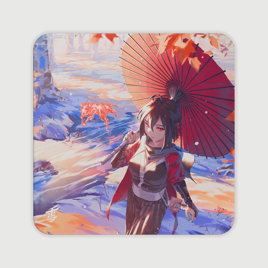 Yuki Aim 2024 限定款  L 滑鼠墊 kitsune 狐狸 雪