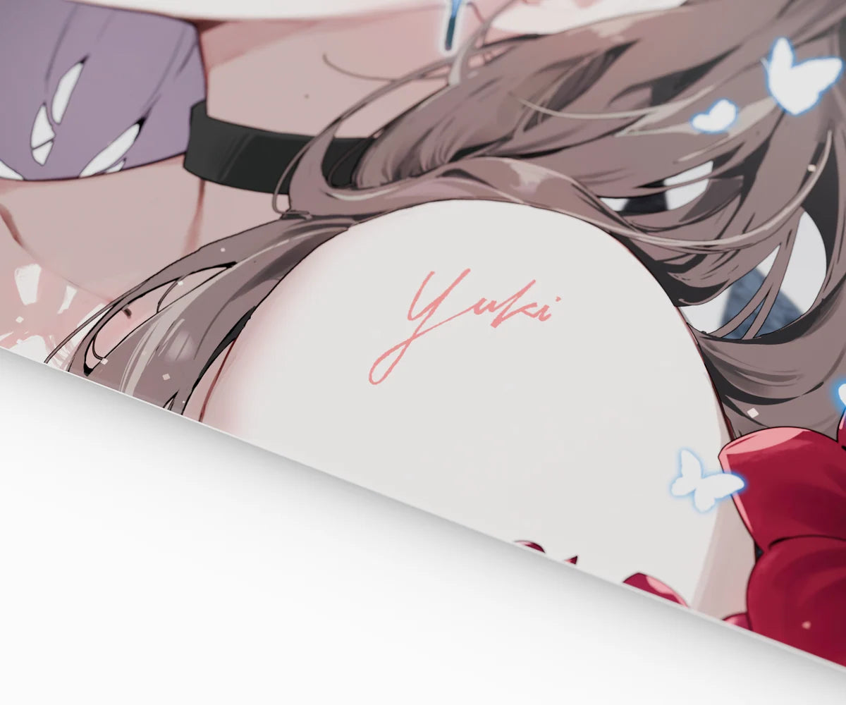 [預購品 11月出貨] Yuki Aim x Pulsar 玻璃滑鼠墊 Superglide3 (YUKI AIM Edition)