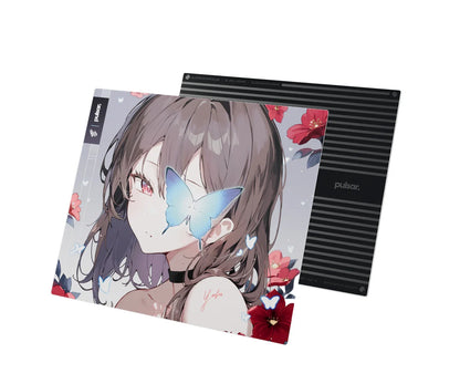 [預購品 11月出貨] Yuki Aim x Pulsar 玻璃滑鼠墊 Superglide3 (YUKI AIM Edition)
