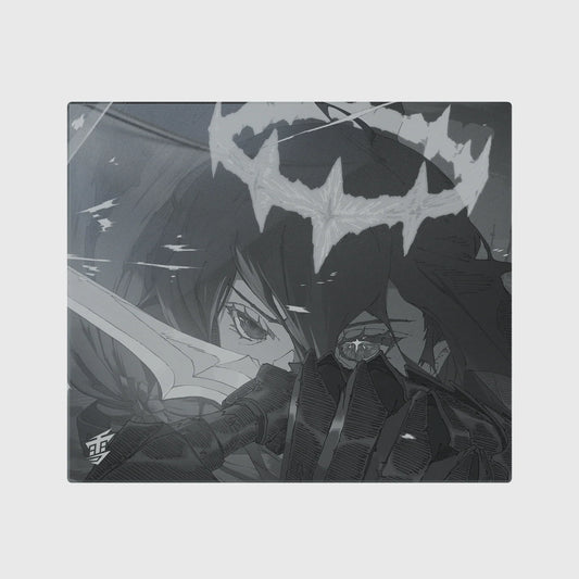 Yuki Aim Monokuro 玻璃滑鼠墊