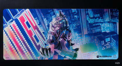 Arbiter Studio x Nijisanji SHU & CLAUDE - 布面滑鼠墊 XL (Claude Clawmark)