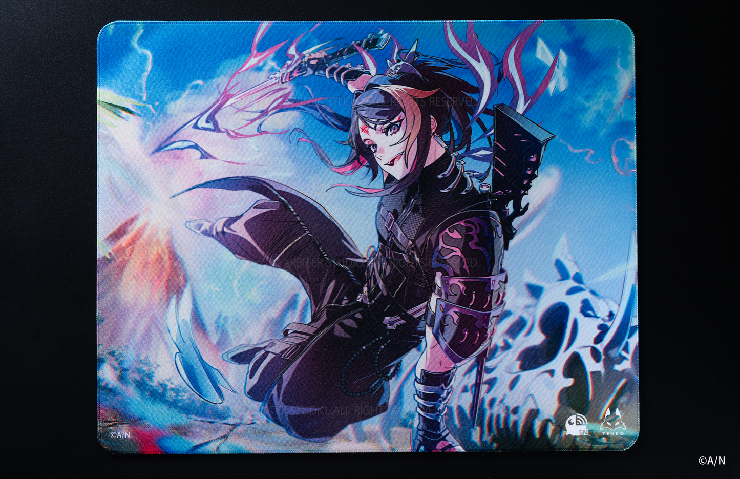 Arbiter Studio x Nijisanji SHU & CLAUDE - 布面滑鼠墊 L (Shu Yamino)